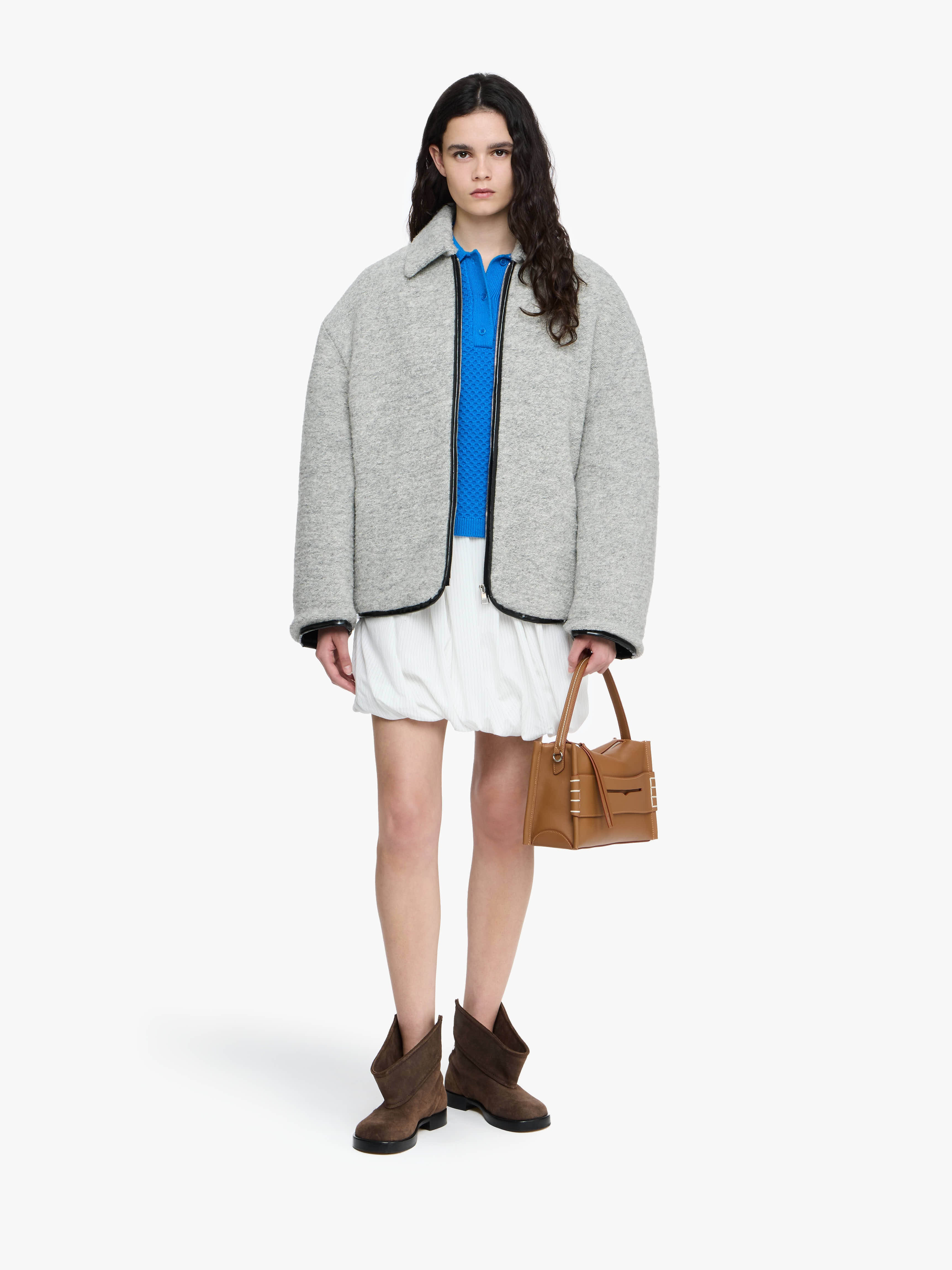 LOAFER BAG - LEATHER SHOULDER BAG - 6