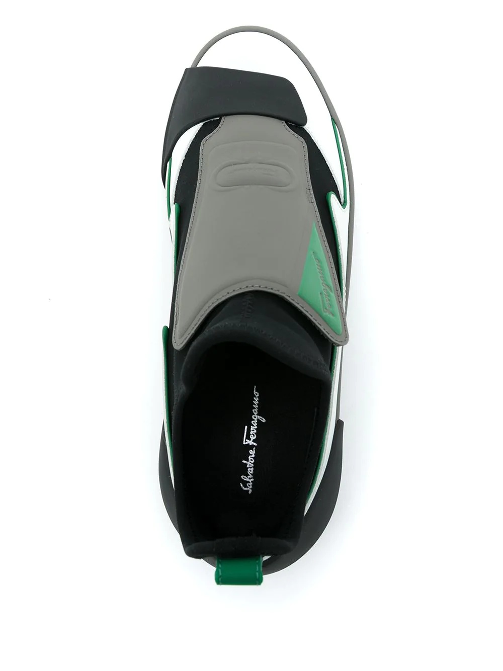 colourblock slip-on sneakers - 4