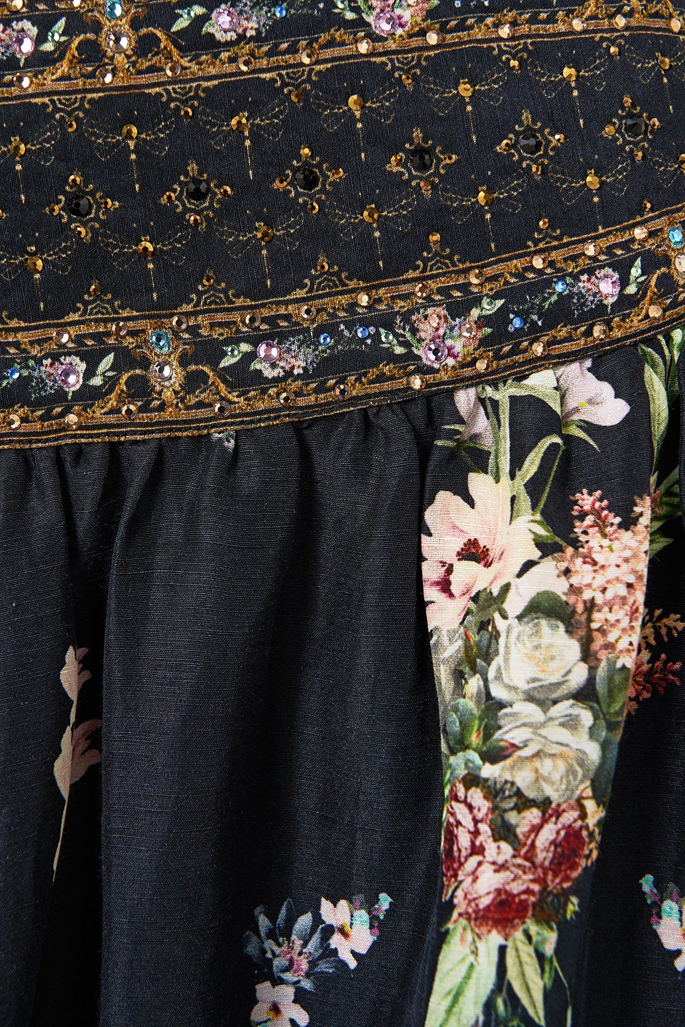 SKIRT WITH SHAPED SEAM - 6