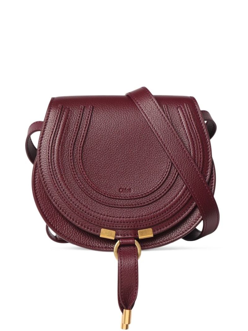 Small Marcie grained leather bag - 1