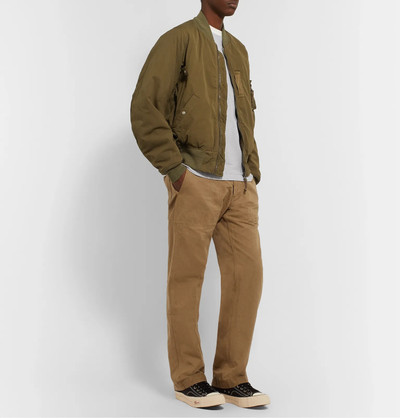 visvim Trade Wind Cotton and Linen-Blend Trousers outlook