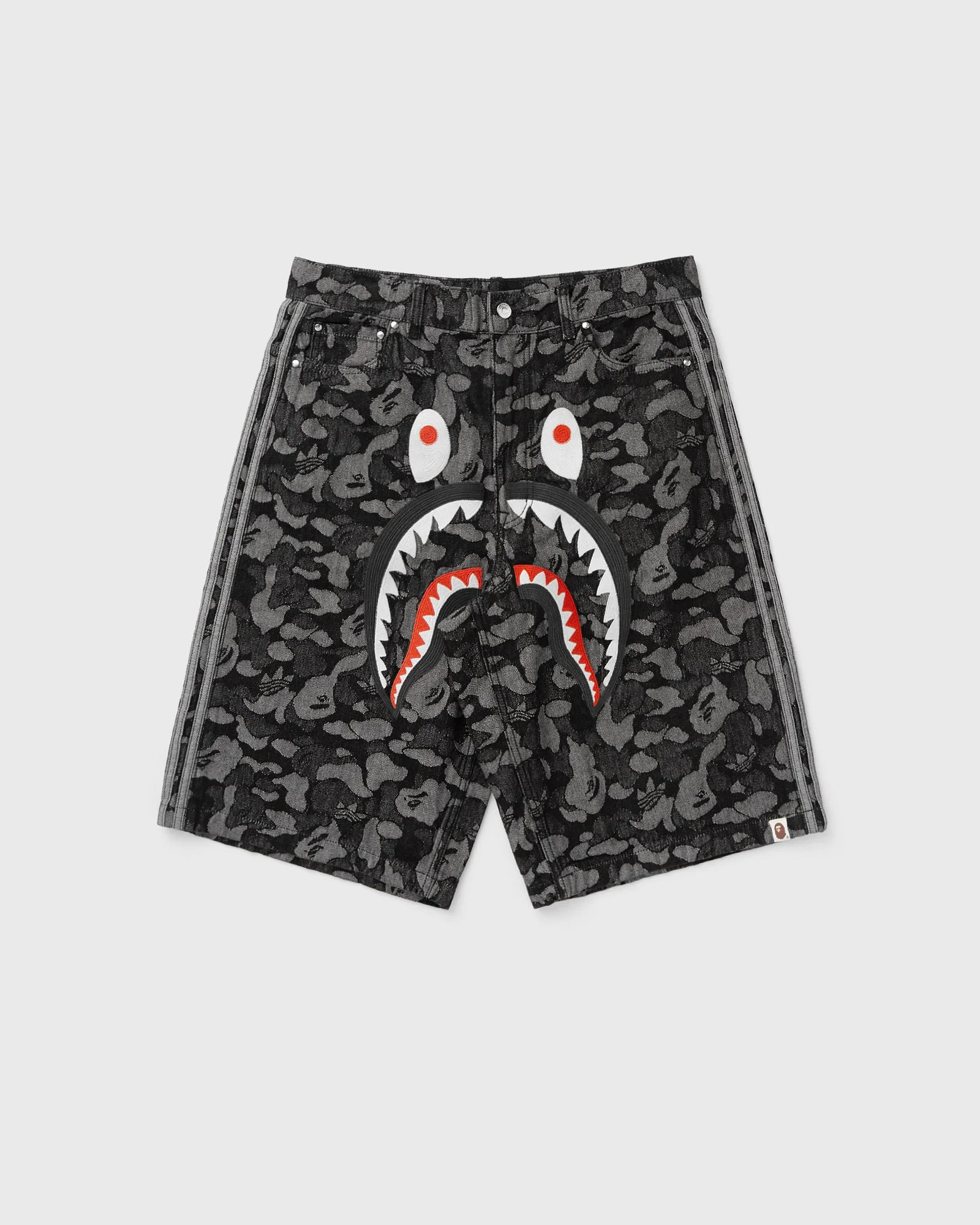 x BAPE SHARK DENIM JOR - 1