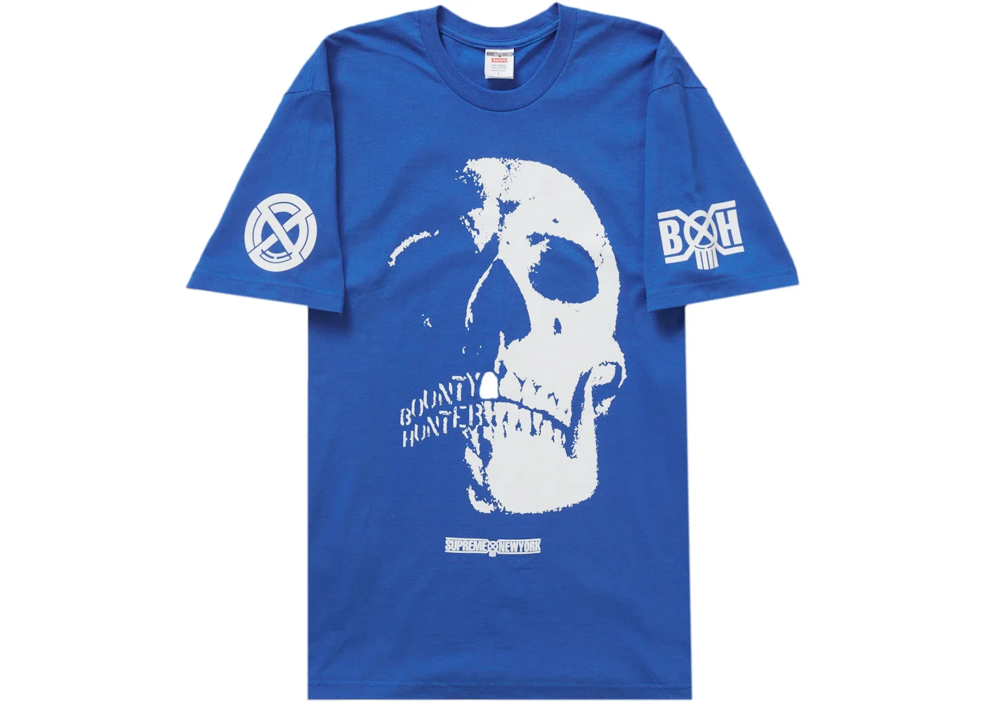 Supreme Bounty Hunter Skulls Tee Blue - 1