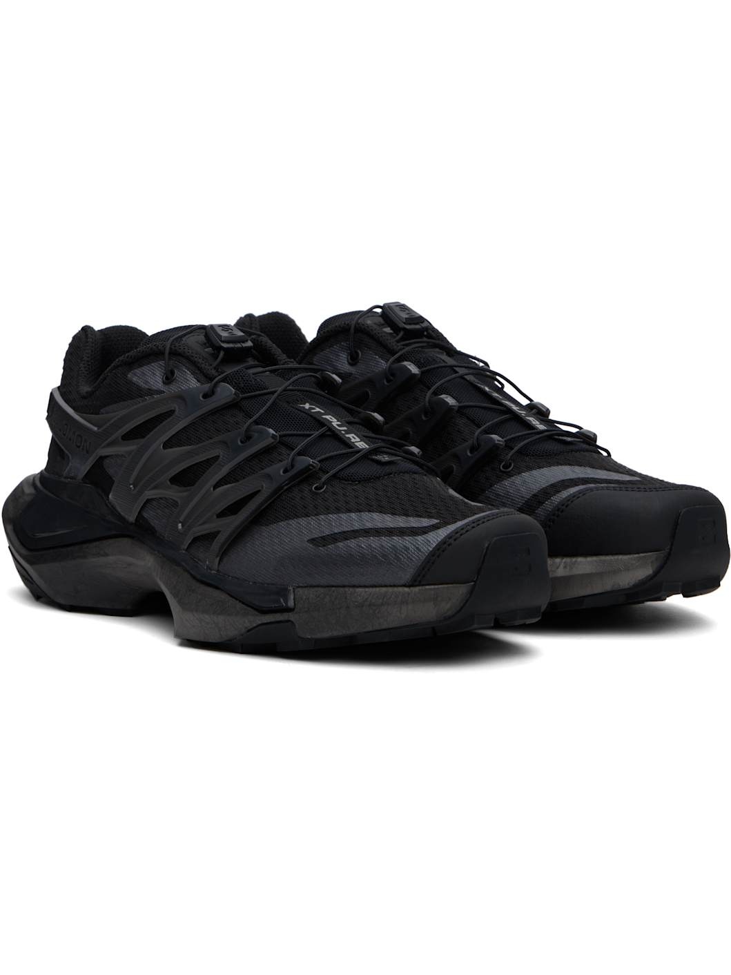 Black XT PU. RE ADVANCED Sneakers - 4