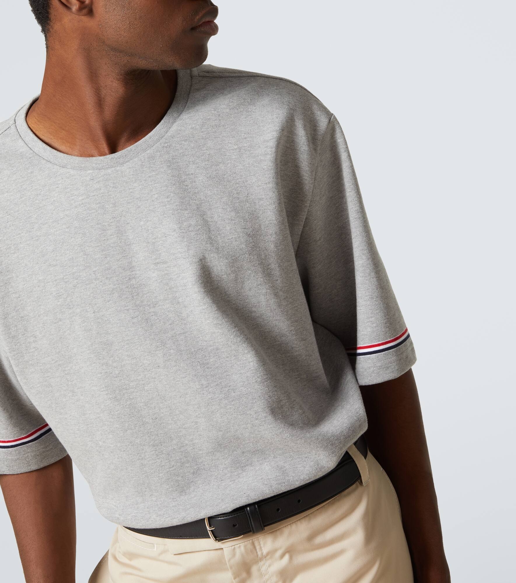 4-Bar cotton T-shirt - 5