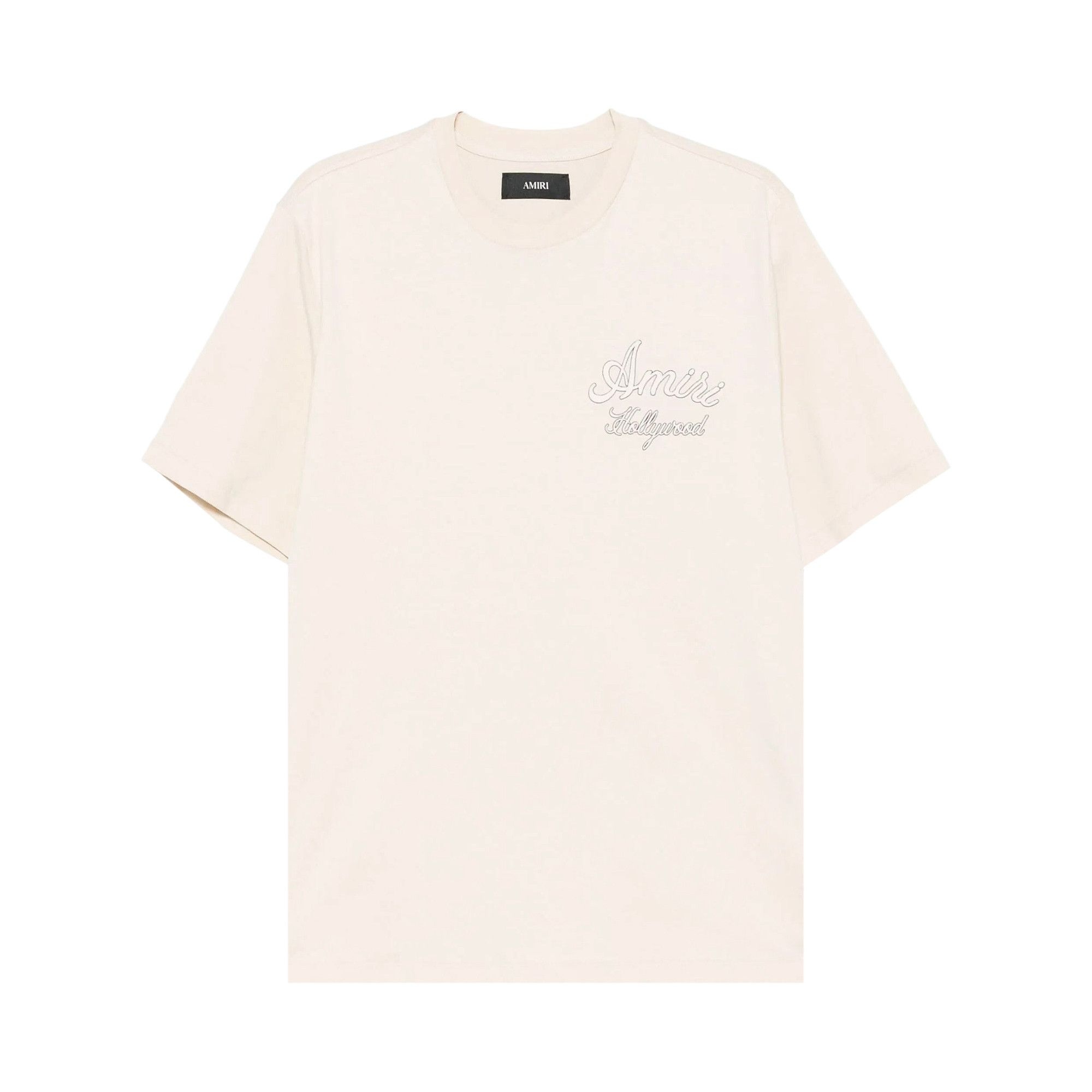 Amiri Hollywood Tee 'Alabaster' - 1