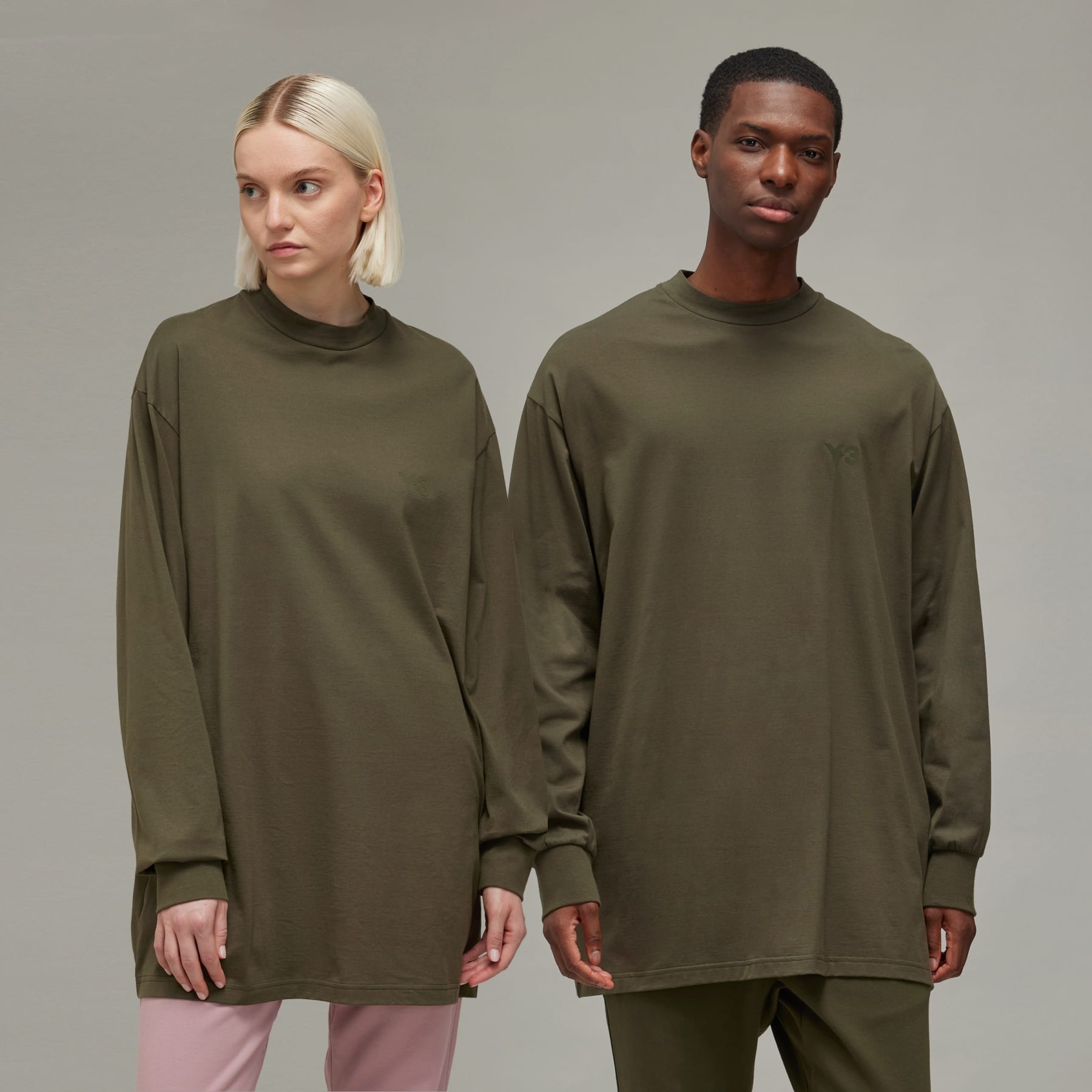 Y-3 Mock Neck Tee - 3