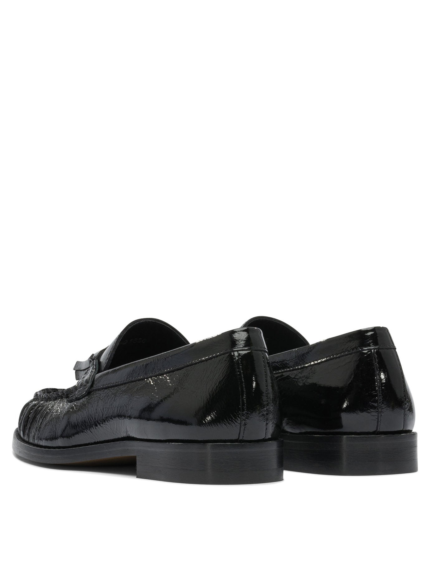 Alohas - Alohas Marietta Onix Black Leather Loafers - 4