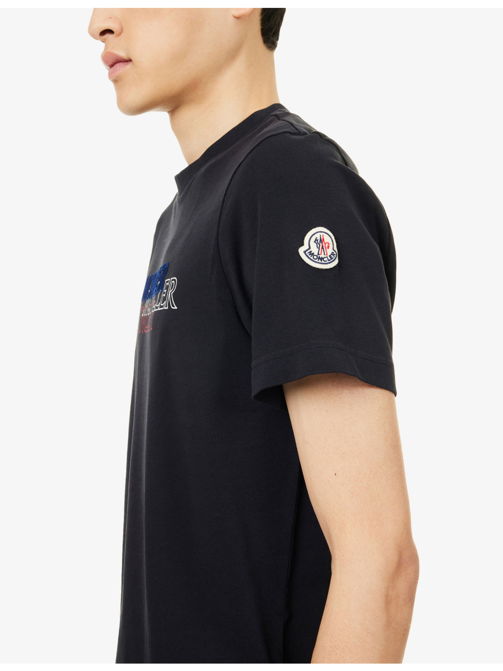 Logo-Print Crewneck Cotton T-Shirt - 5