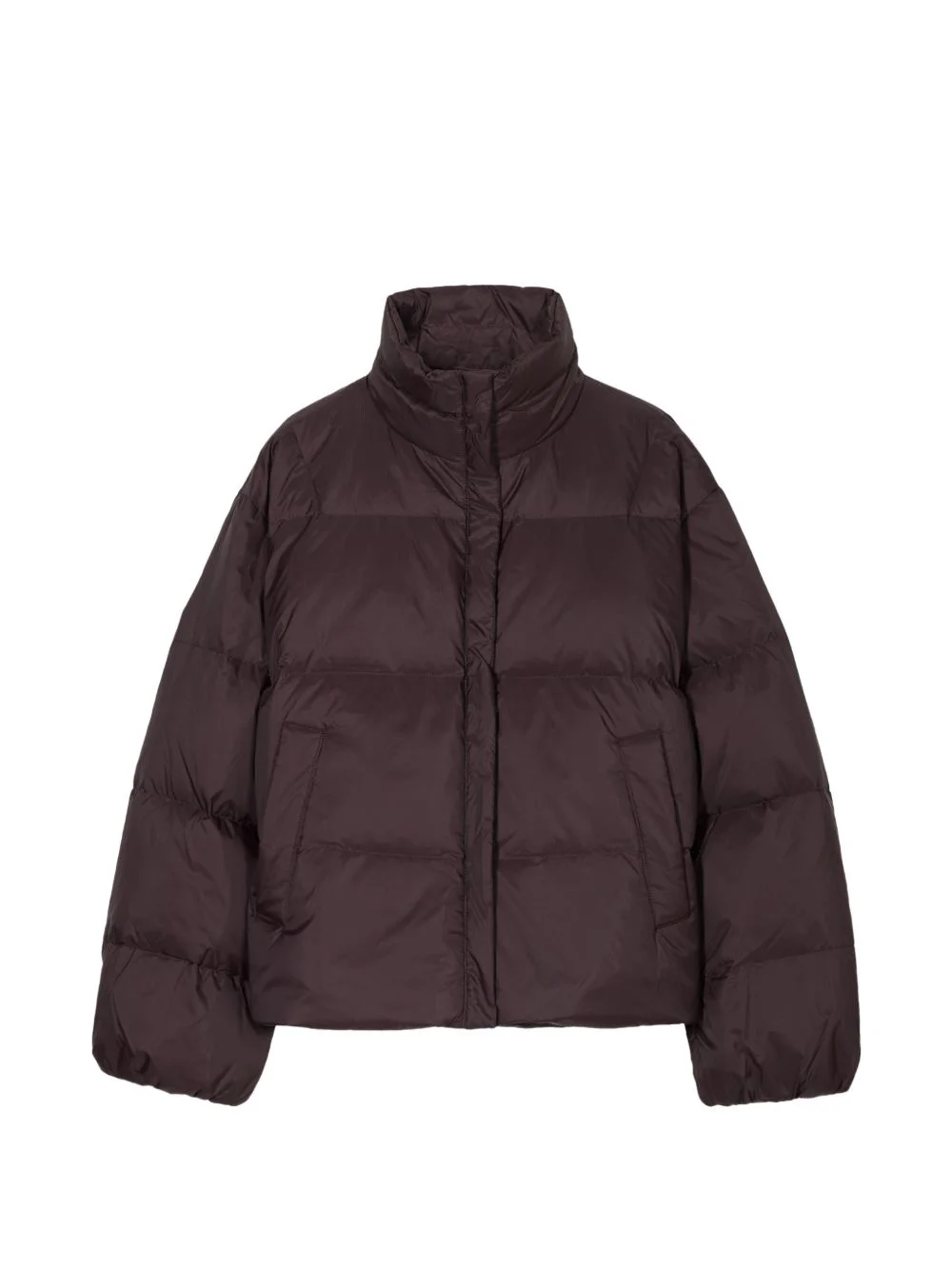 cropped puffer jacket - 1