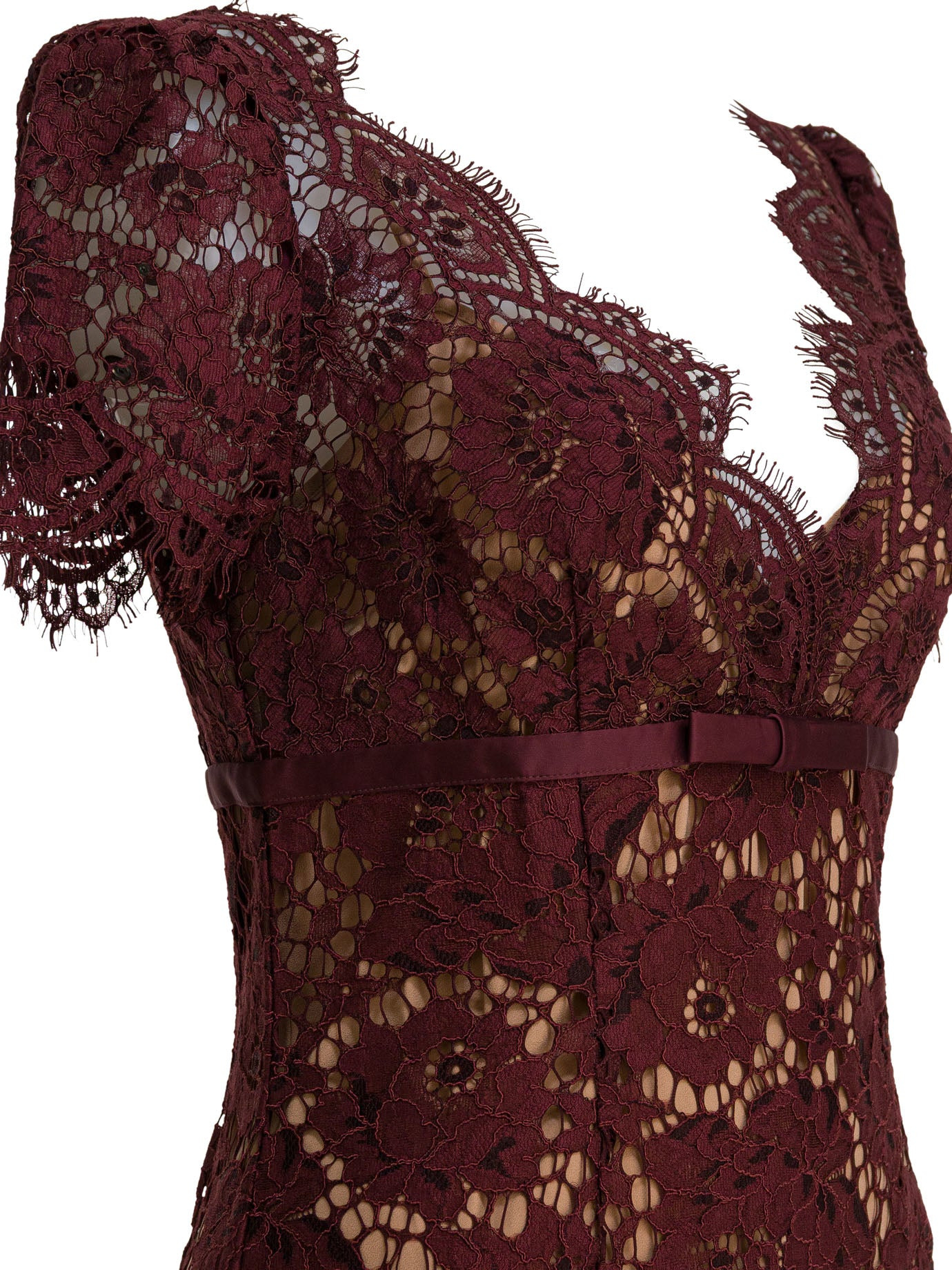 Self-portrait Floral Lace Midi Dress - 4