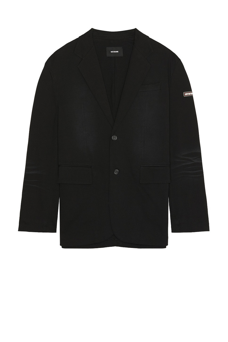 We11done Washed Jersey Blazer outlook