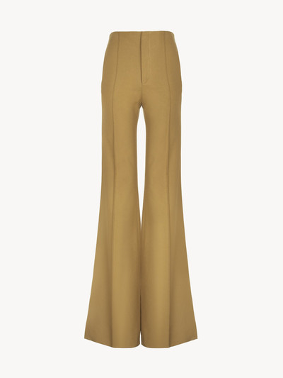 Chloé FLARE PANTS IN COTTON DRILL outlook