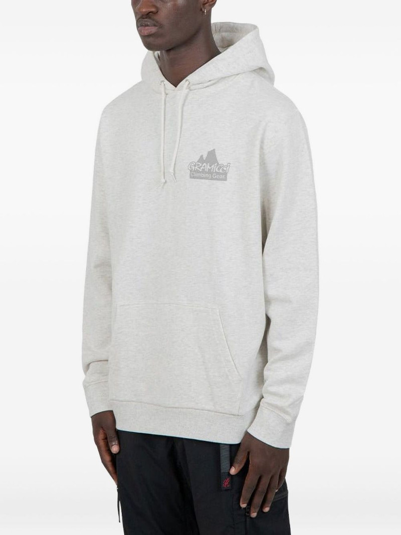 GRAMICCI logo-print hoodie outlook