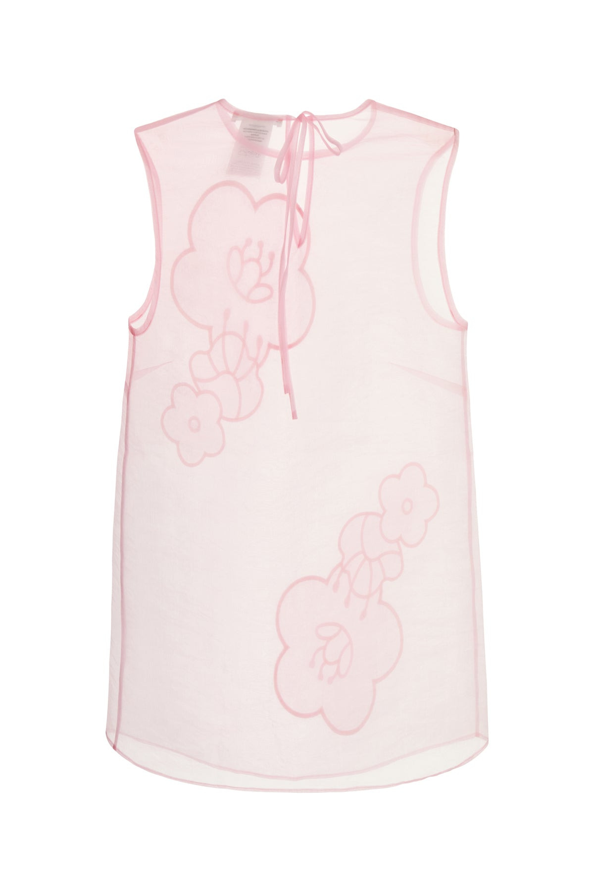 Pink organza Alba top - 2