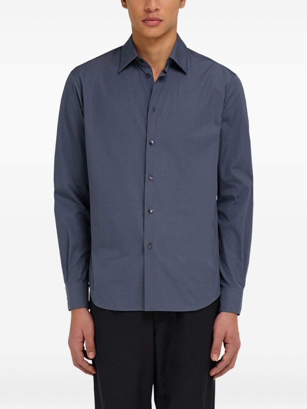 micro-patterned shirt - 3