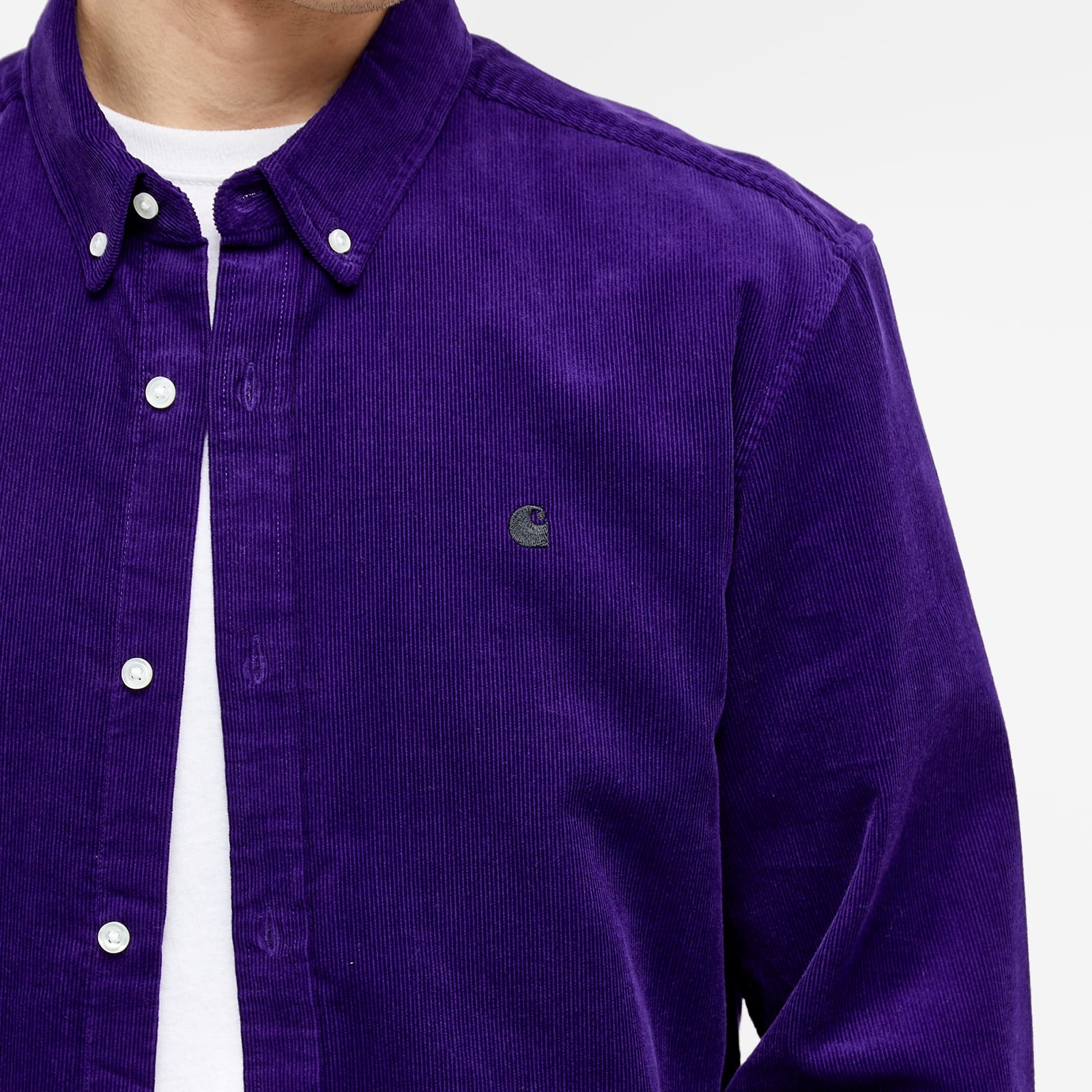 Carhartt WIP Madison Fine Cord Shirt - 5