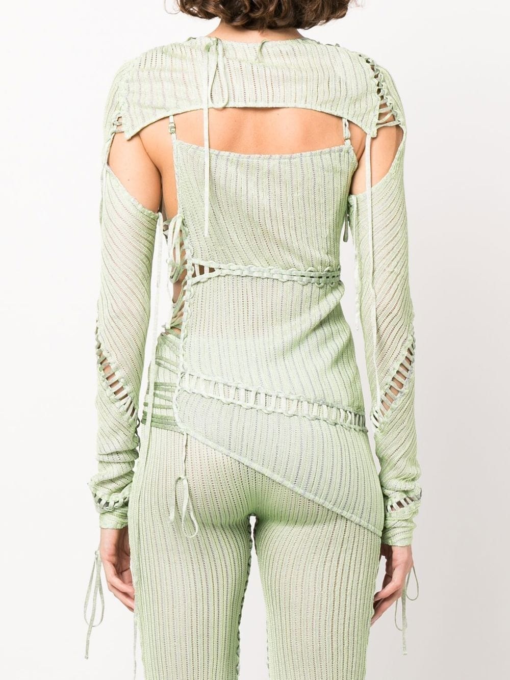 Jigsaw asymmetric knitted top - 4
