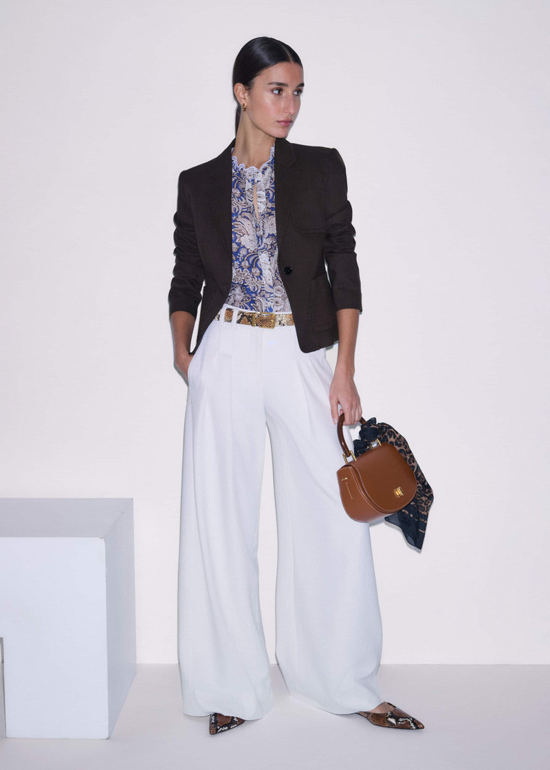 Ruffle Straight Blouse 3