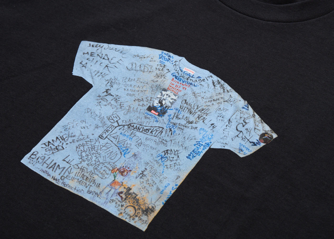 Supreme 30th Anniversary First Tee Black - 3