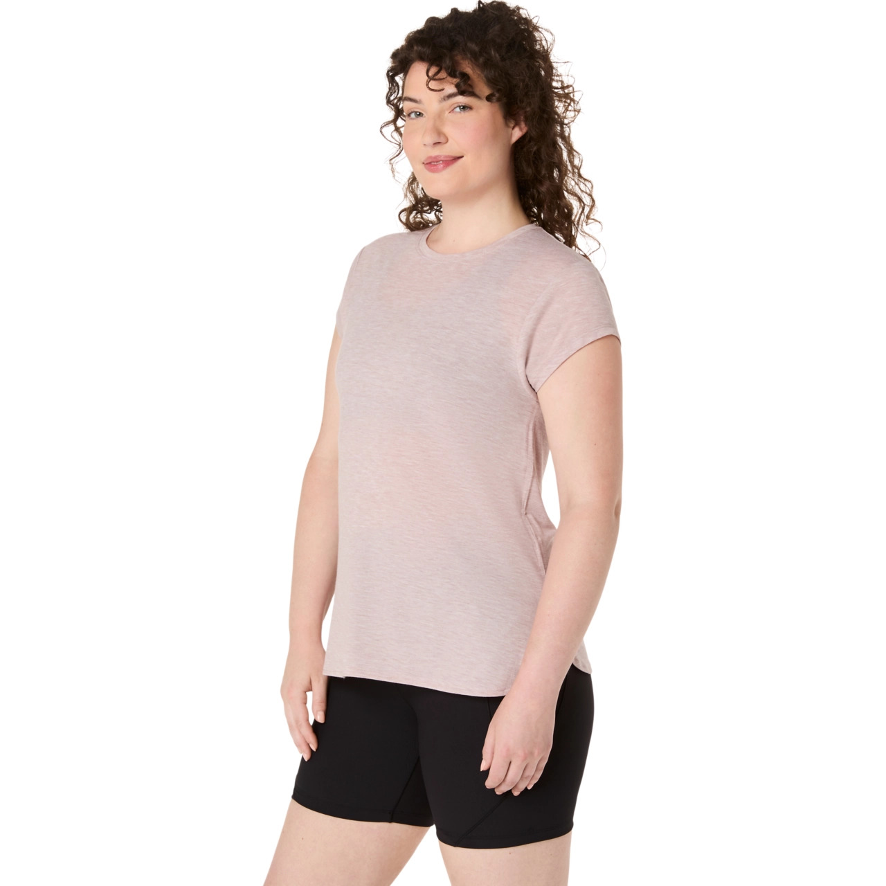 WOMEN'S HEATHER CREWNECK TOP - 3
