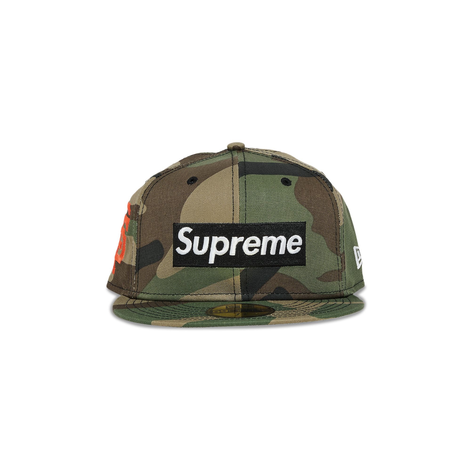 Supreme x MLB Teams Box Logo New Era 'Woodland Camo - San Francisco' - 1