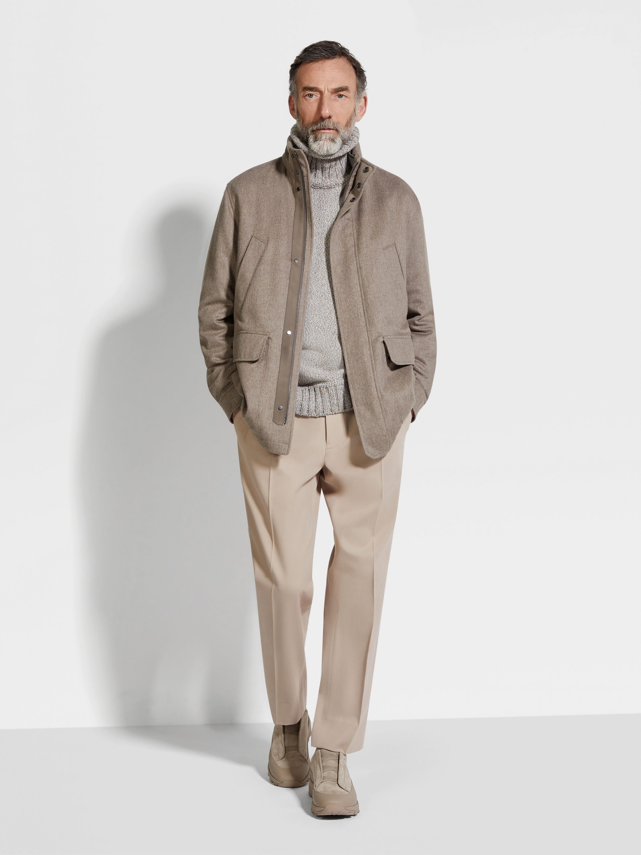 OASI CASHMERE ELEMENTS CAR COAT - 2