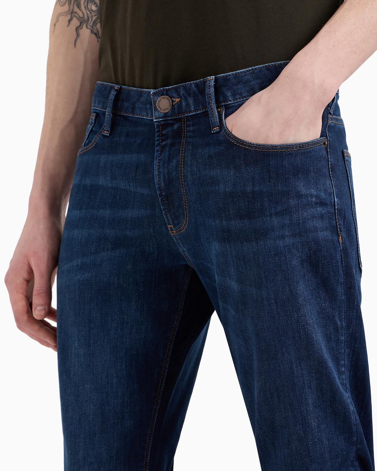 J06 Slim-fit, washed, 11.5 oz comfort-denim jeans - 5