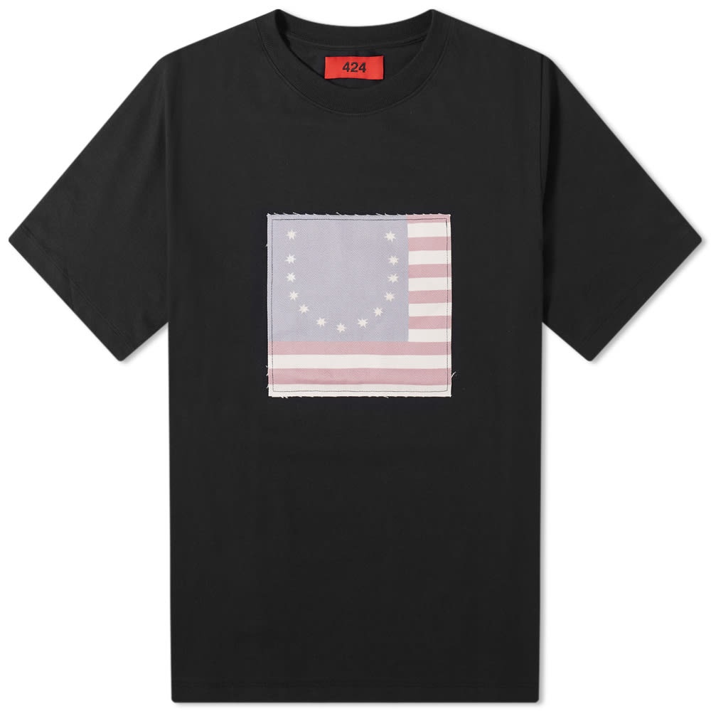 424 Smiley Flag Tee - 1