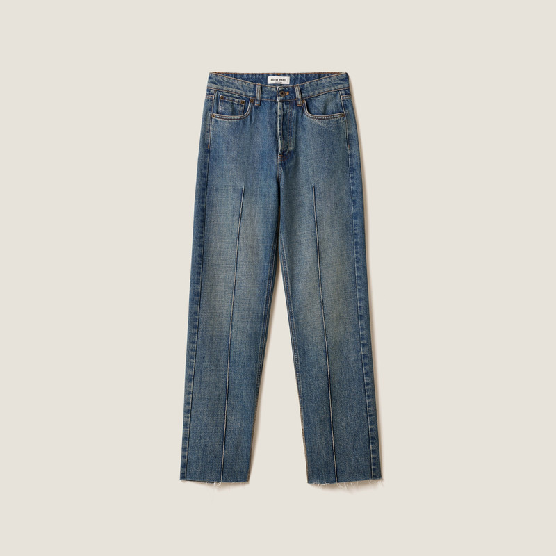 Denim five-pocket jeans 1