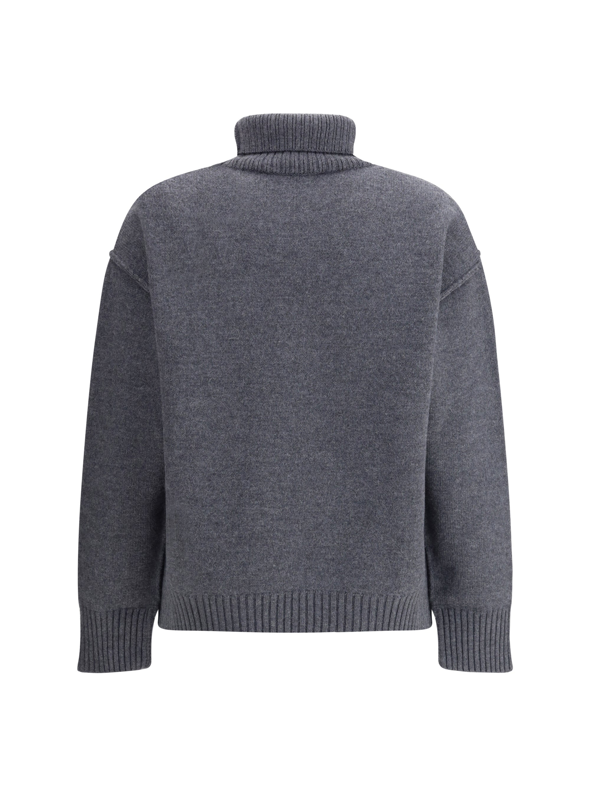 Ami Paris Women Pull Col Cheminee Ami De Coeur - 2