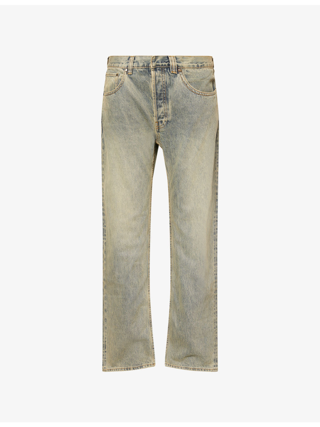Slem Straight-Leg Denim Jeans - 1