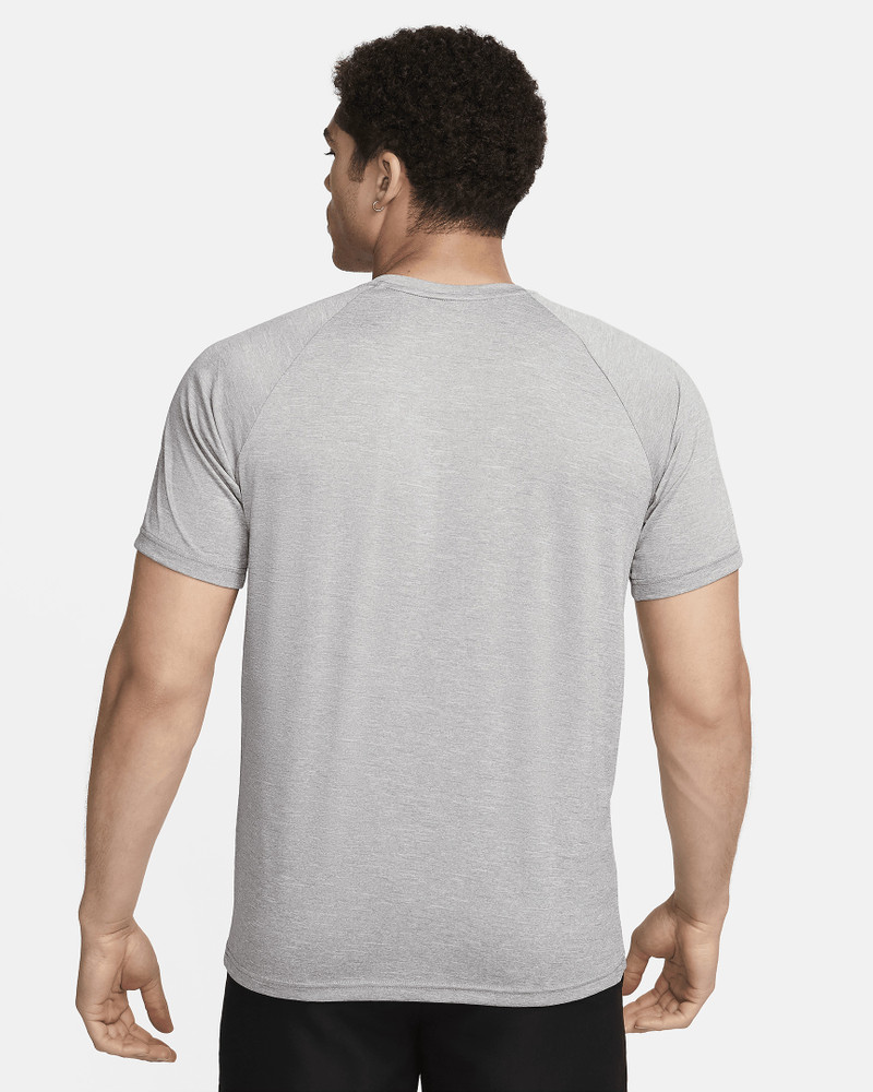 Nike Nike Men's Heathered Short-Sleeve Hydroguard Swim Shirt outlook