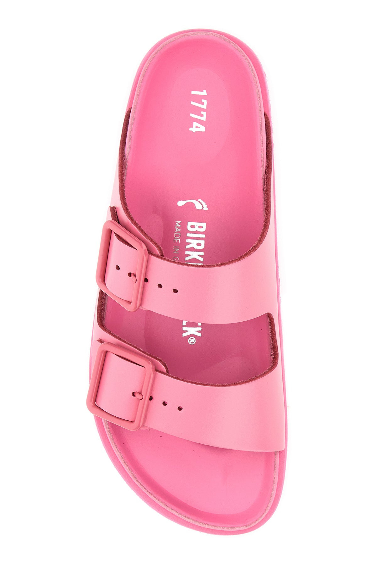 Pink leather Arizona Avantgarde slippers - 4