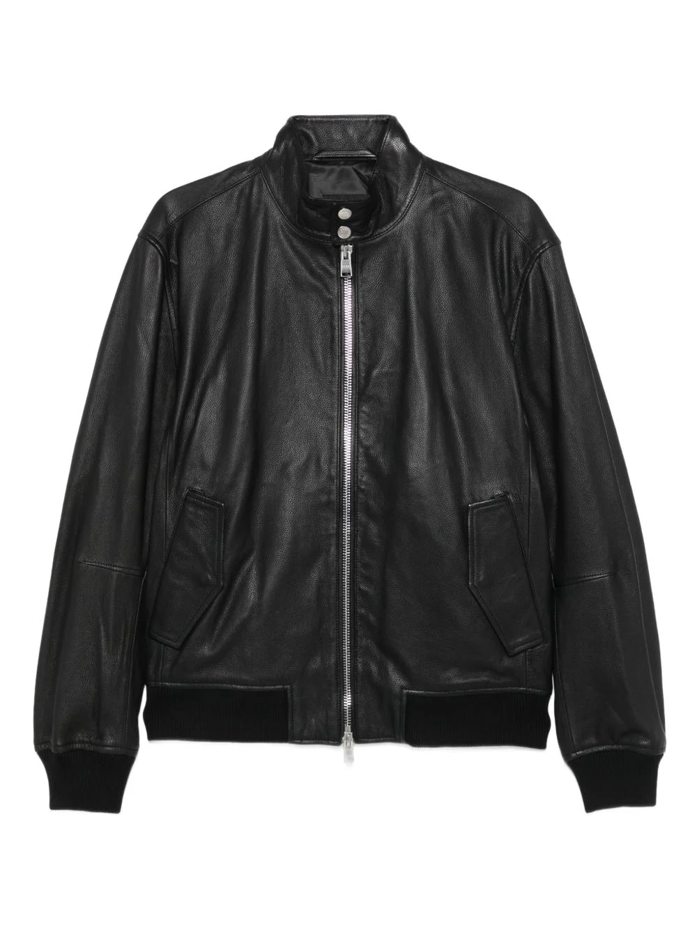 leather bomber jacket - 1