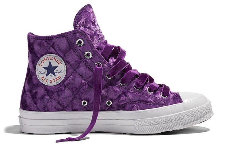 Converse Golf Le Fleur x Chuck 70 Hi 'Quilted Velvet Tillandsia Purple' 165600C - 2
