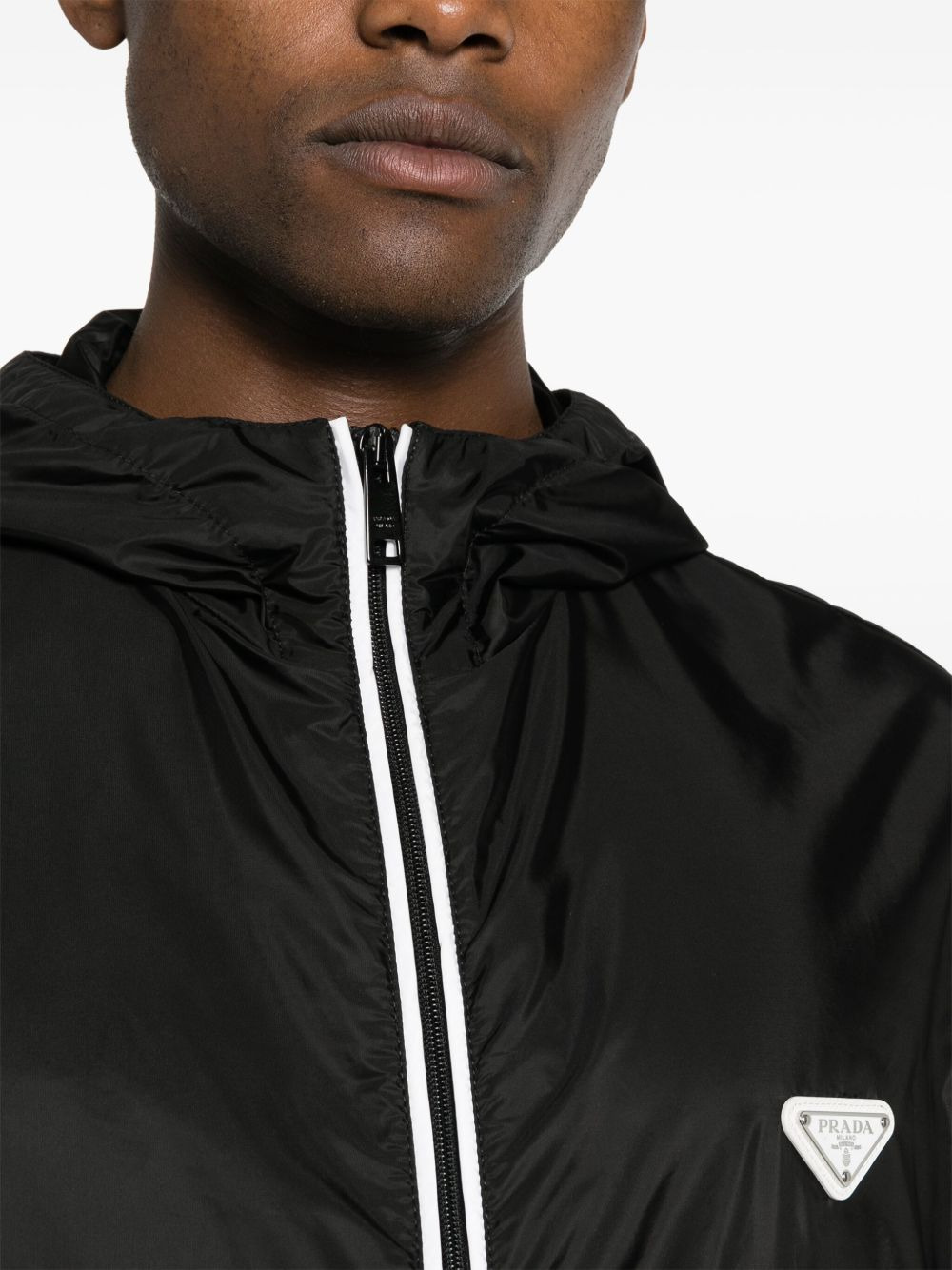 Re-Nylon hooded jacket - 5