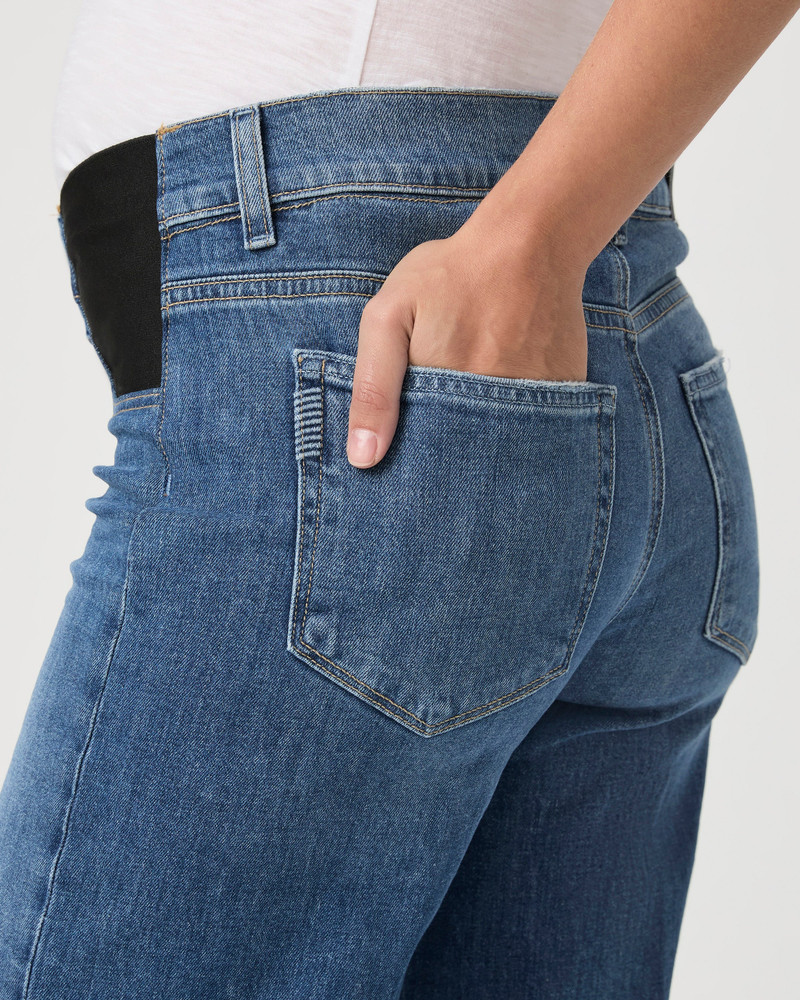Sasha 32" Maternity Wide Leg Jean 5