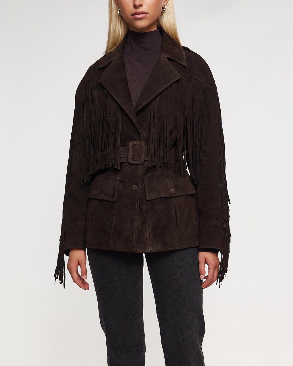 Jacket Cassidy Suede Mocca - 2