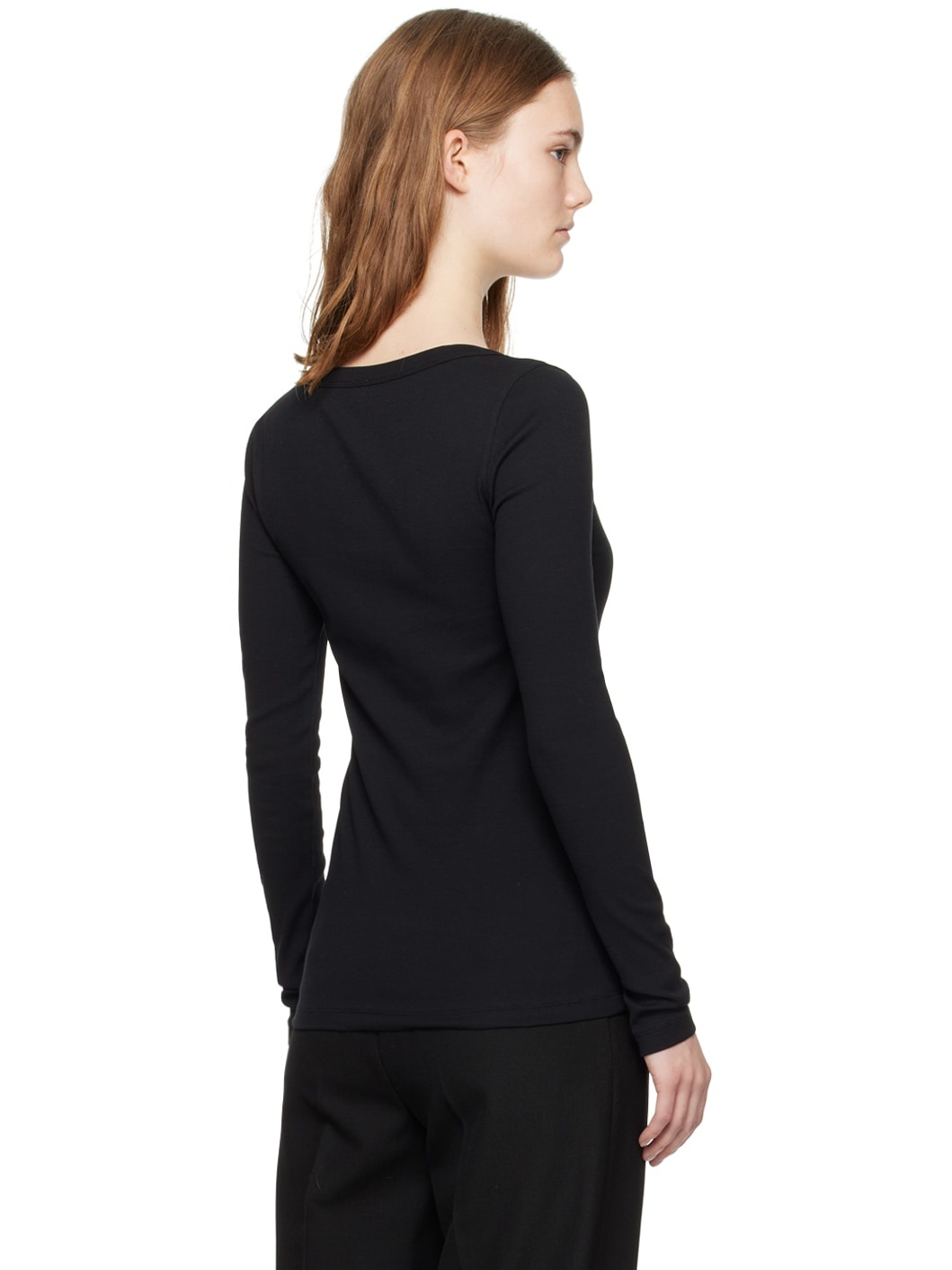 Black Classic Long Sleeve T-Shirt - 3