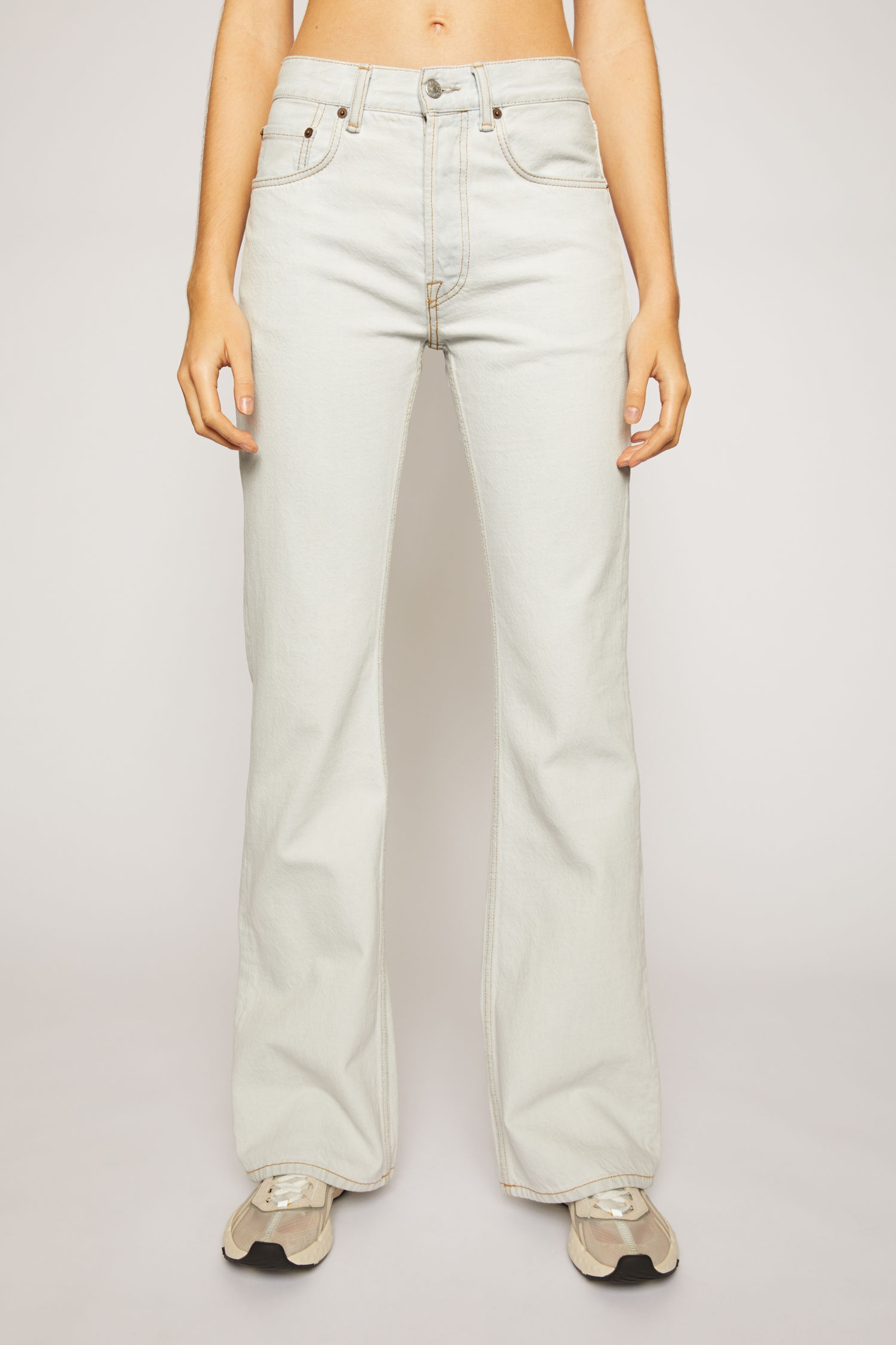 Relaxed bootcut jeans pale blue - 2