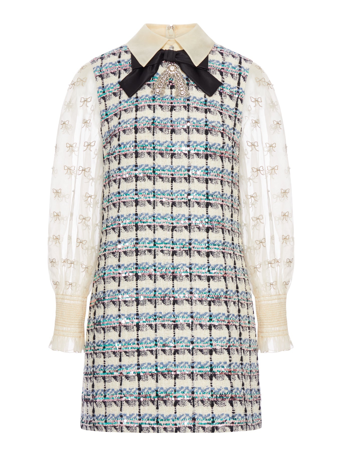EMBROIDERED DRESS - 1