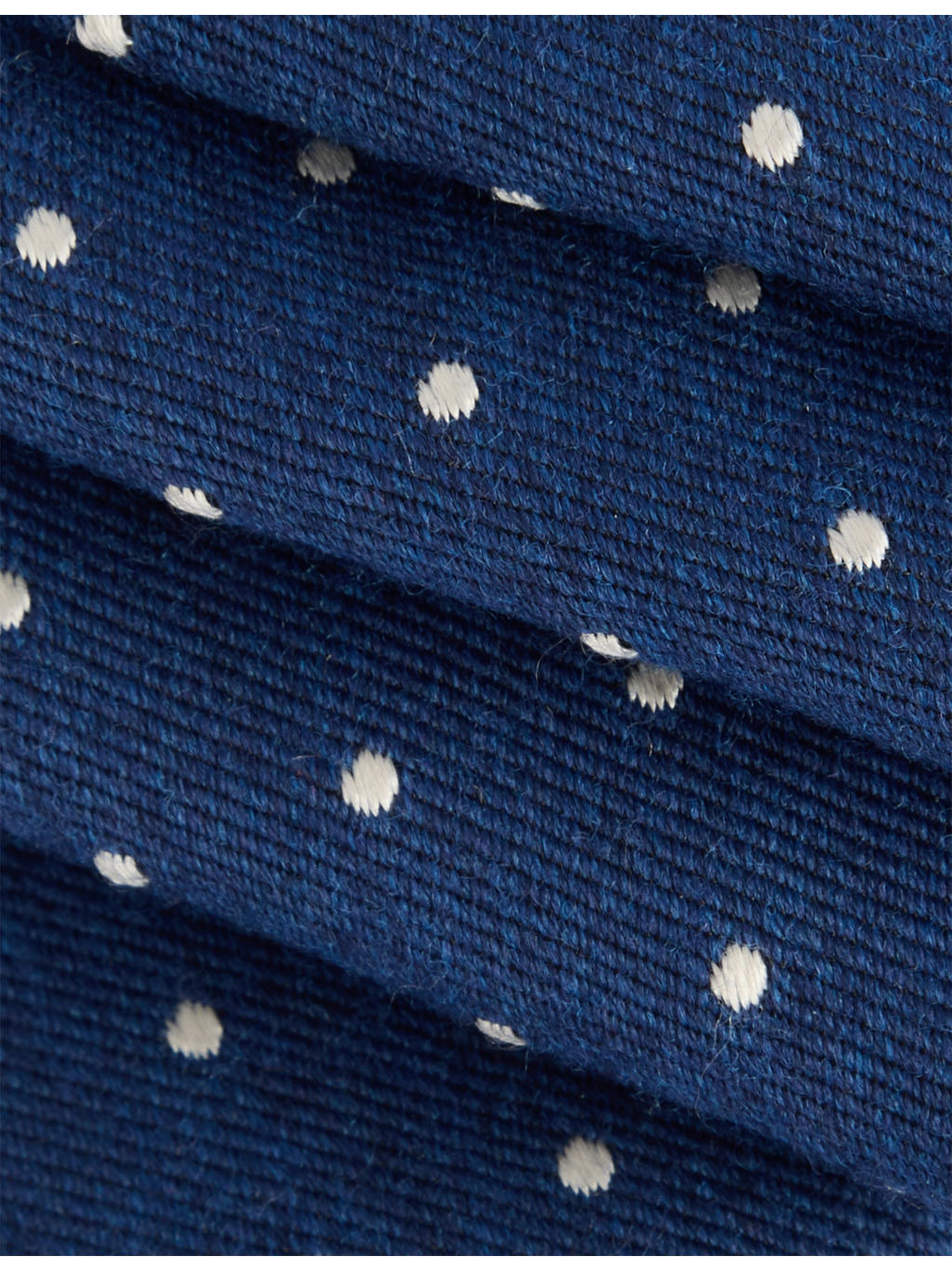 Polka-Dot Pointed-Tip Wool-Silk Tie - 2