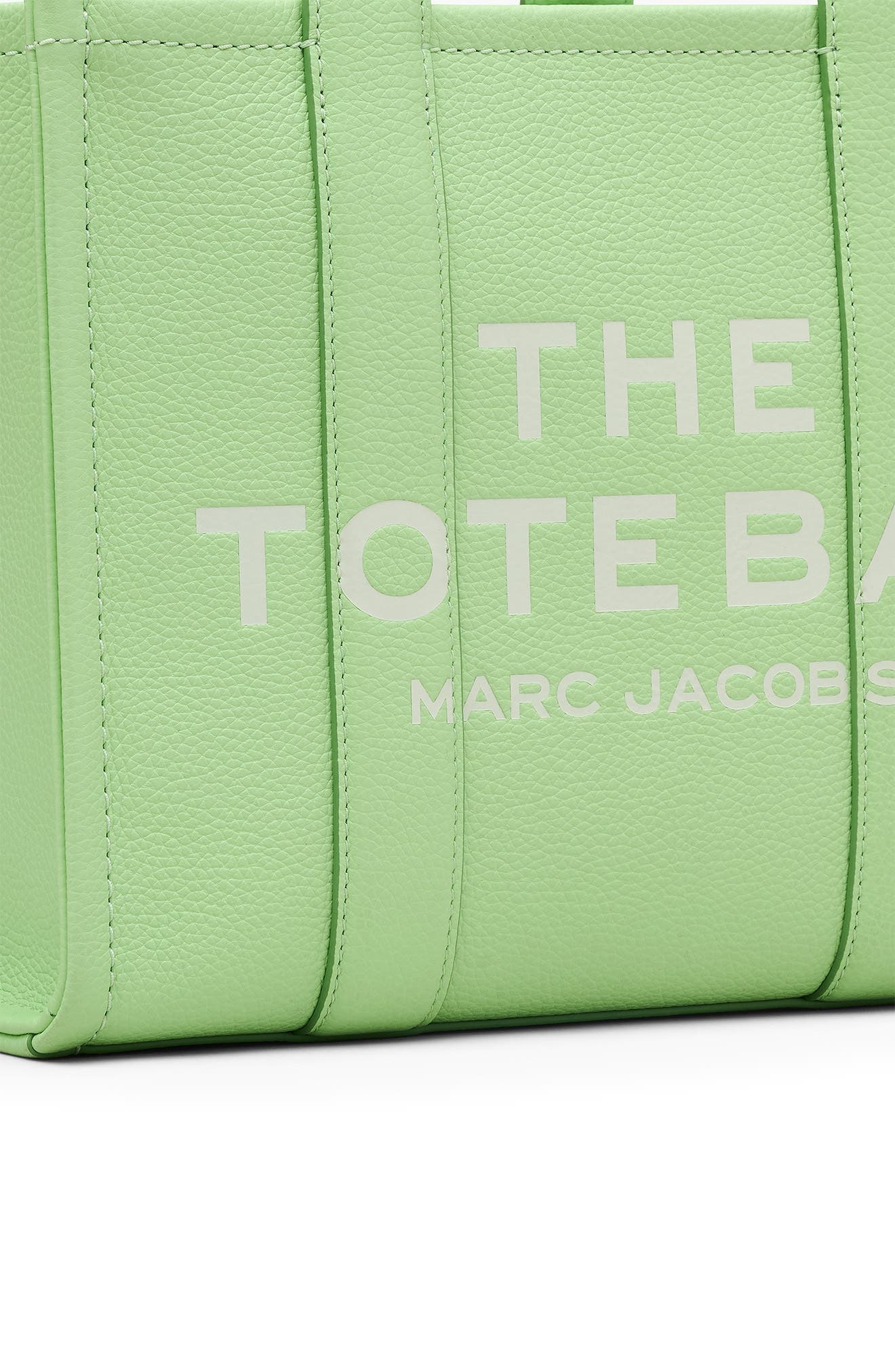 Marc Jacobs The Leather Medium Tote Bag in Peppermint at Nordstrom - 8