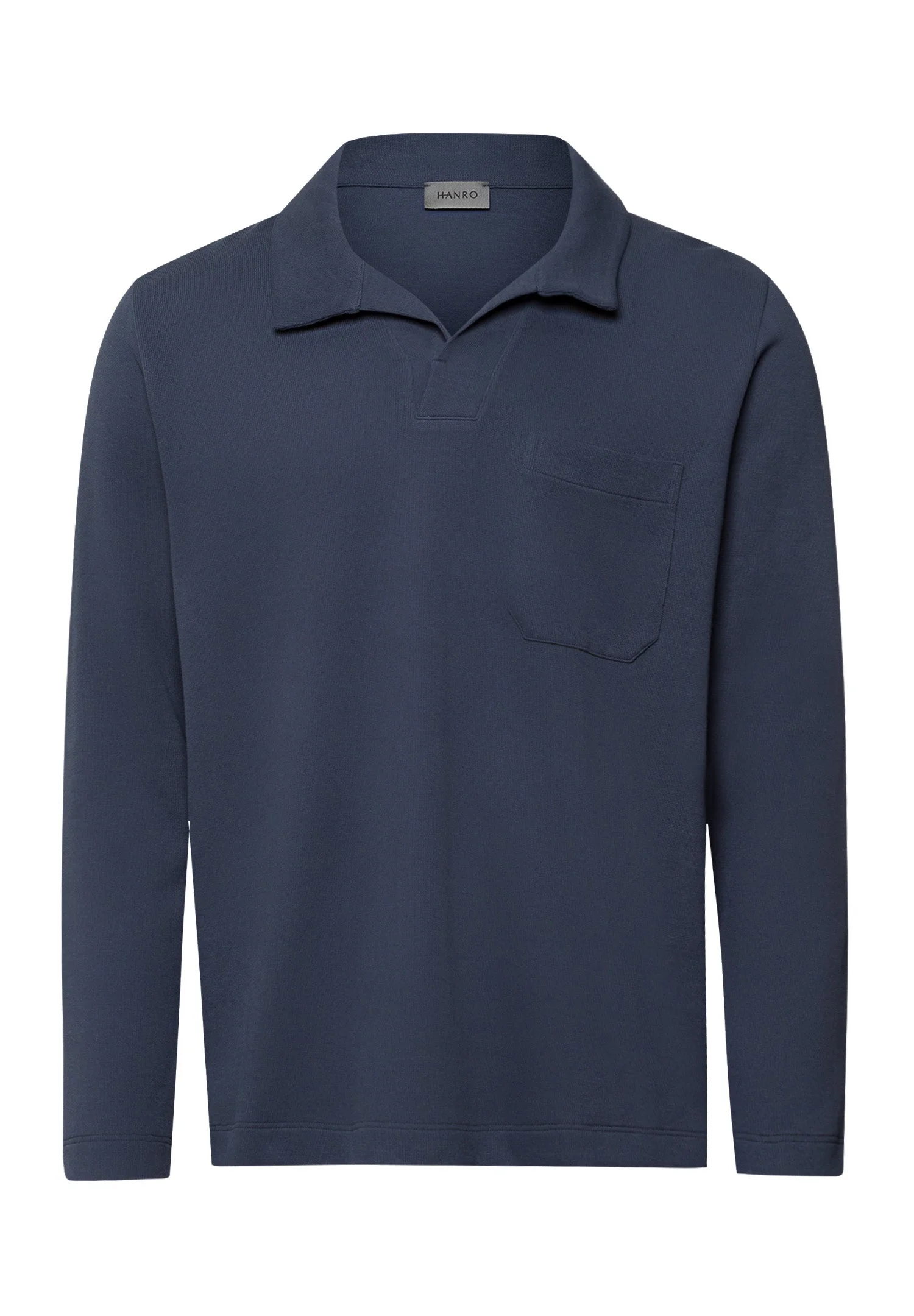 Travelwear Cotton Polo Collar Pullover - 1