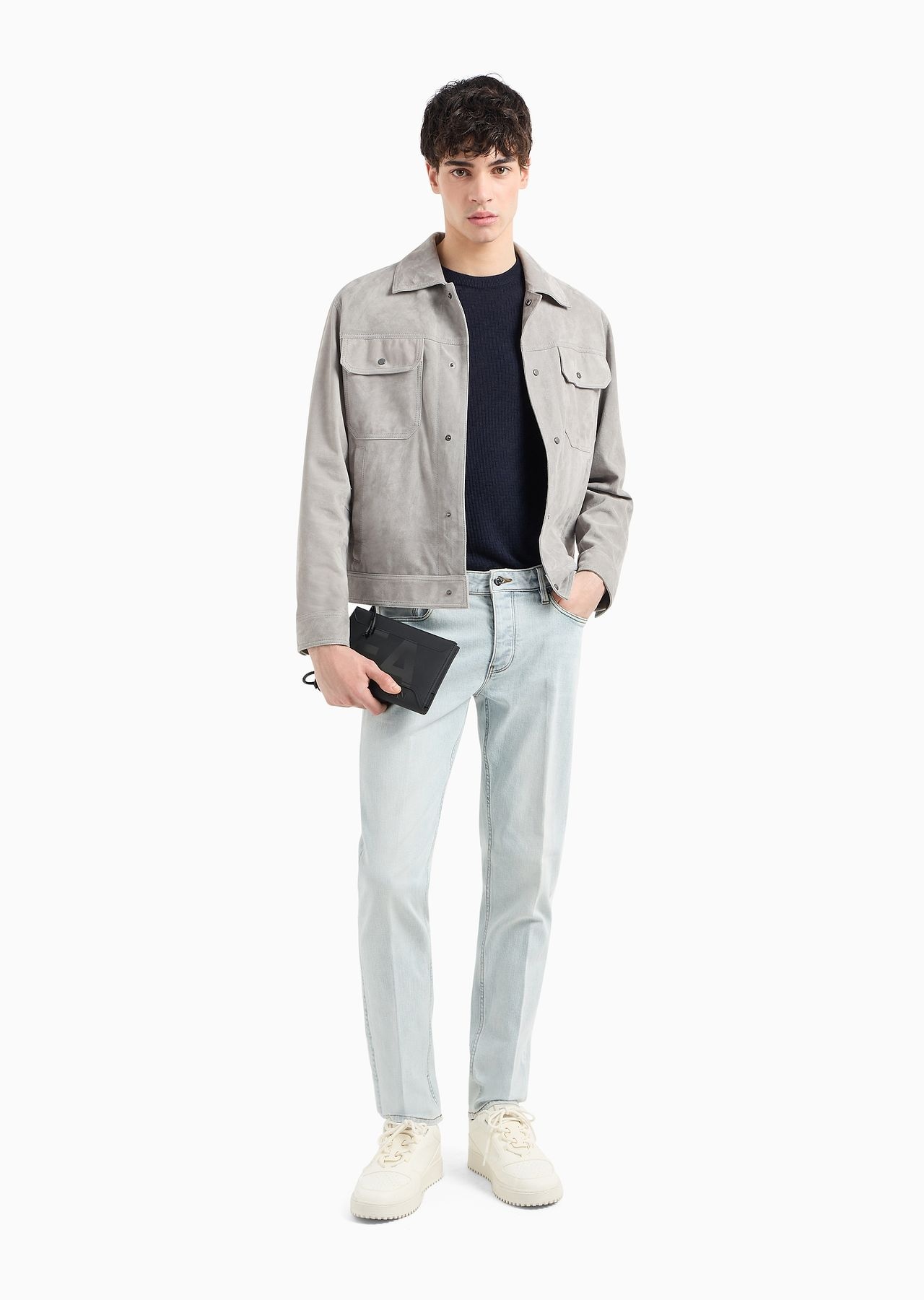 J75 Slim-fit faded denim jeans - 4