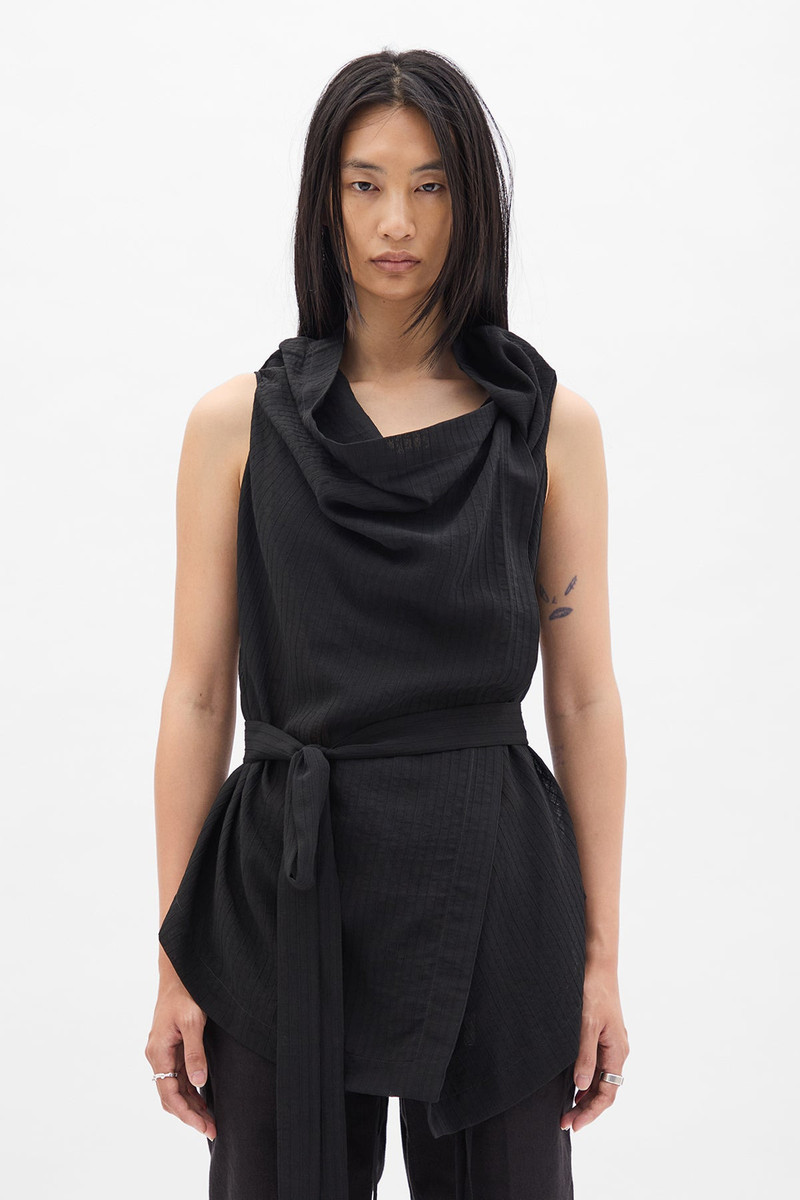 Macy Asymmetric Wrap Top 1