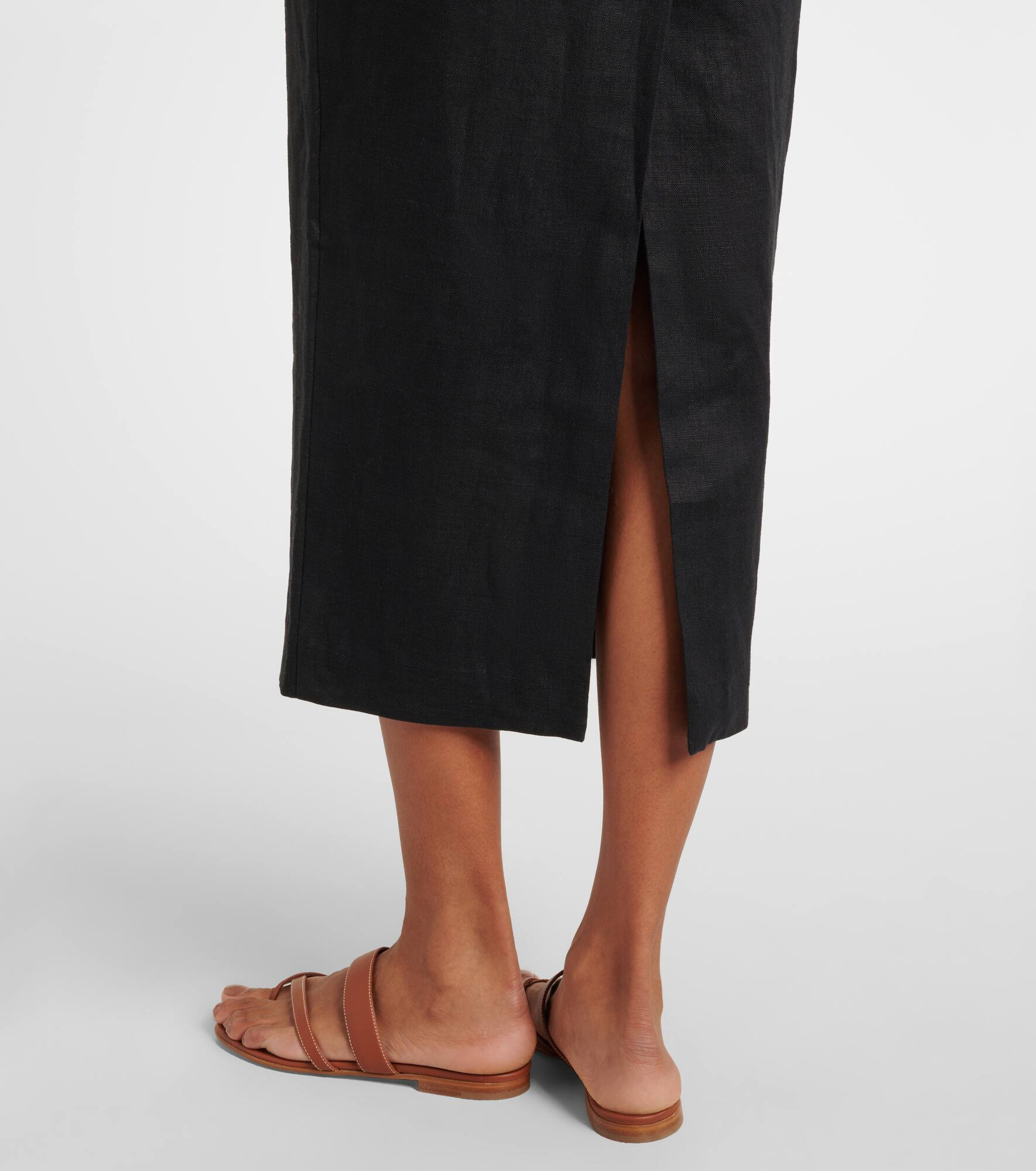 Alice linen maxi dress - 5