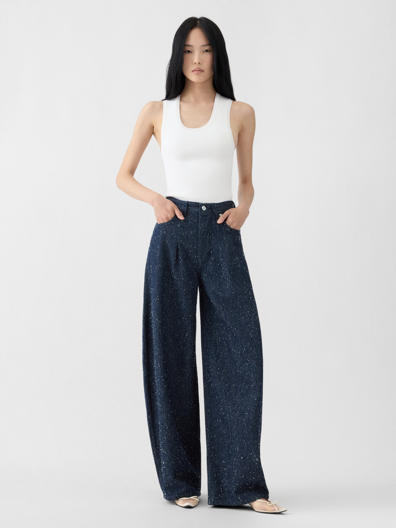 JACQUEMUS The Ovalo de-Nîmes denim pants outlook
