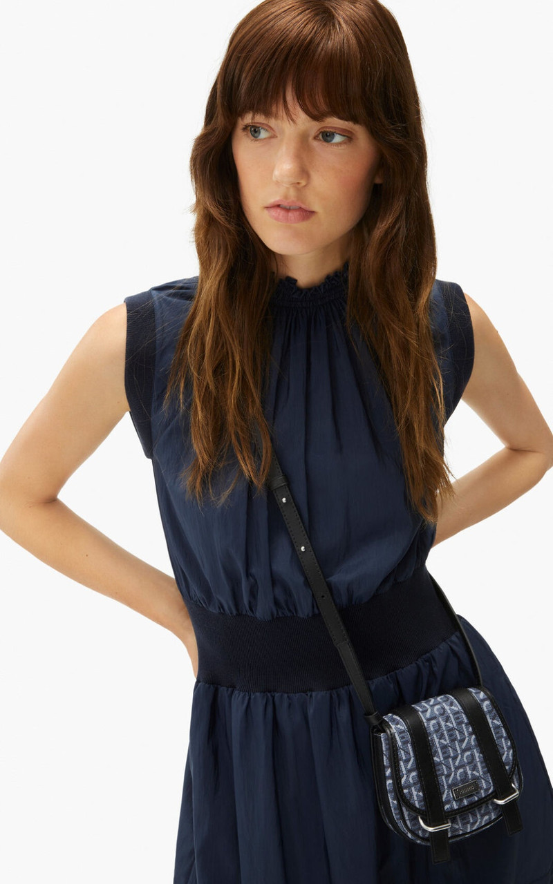 Mini Courier jacquard messenger bag 3